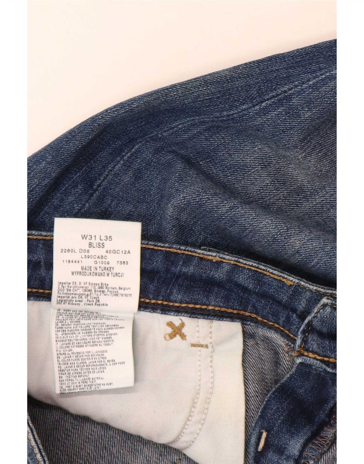 Blugi pentru femei Lee Bliss Bootcut W31 L35 Bumbac albastru