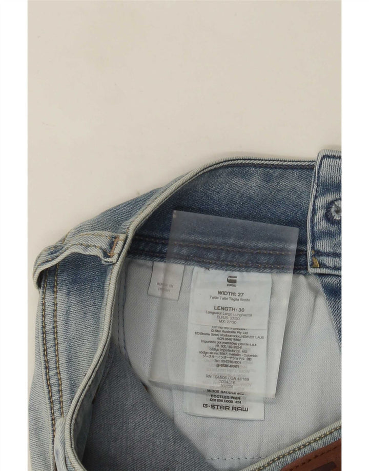Blugi Bootcut G-Star pentru bărbați W27 L30 Bumbac albastru