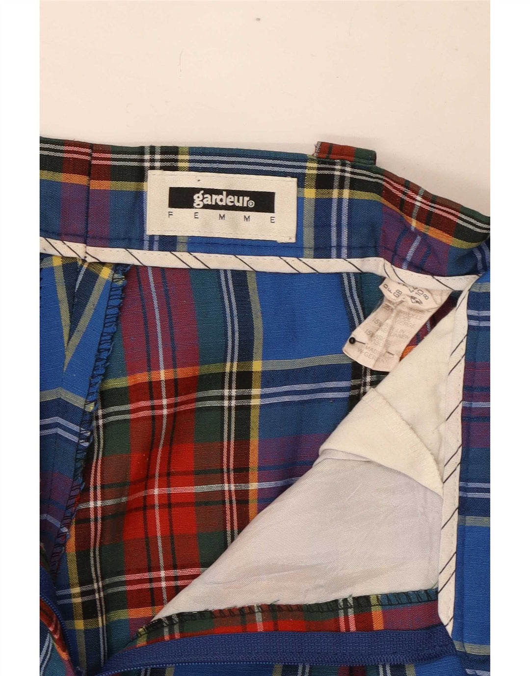 GARDEUR Pantaloni de costum pentru damă UK 12 Medium W28 L29 Multicolor Check