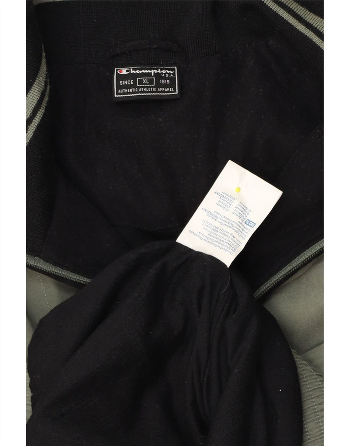 Bomber pentru bărbați Champion UK 42 XL Poliester verde