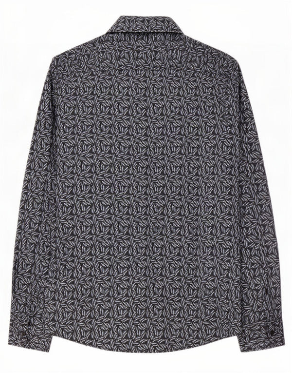 Cămașă pentru bărbați Michael Kors Slim Fit 2XL, albastru bleumarin, bumbac floral