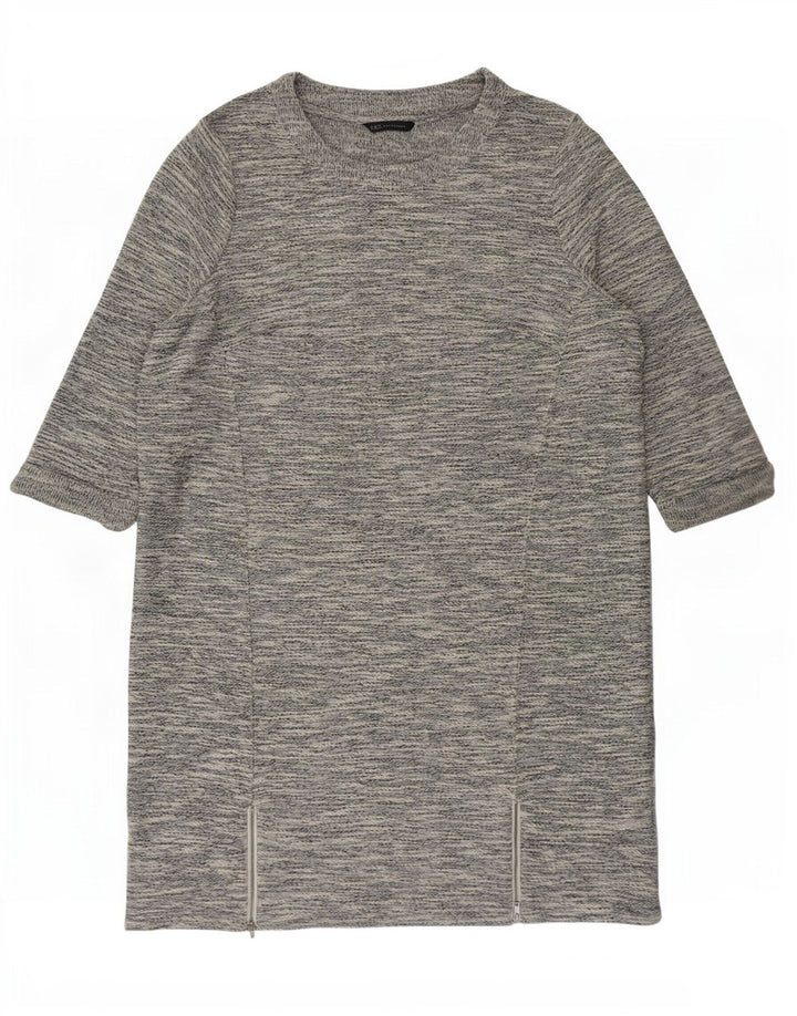 Rochie schimbătoare pentru femei Marks & Spencer, cu mâneci 3/4 UK 20 2XL, gri pete