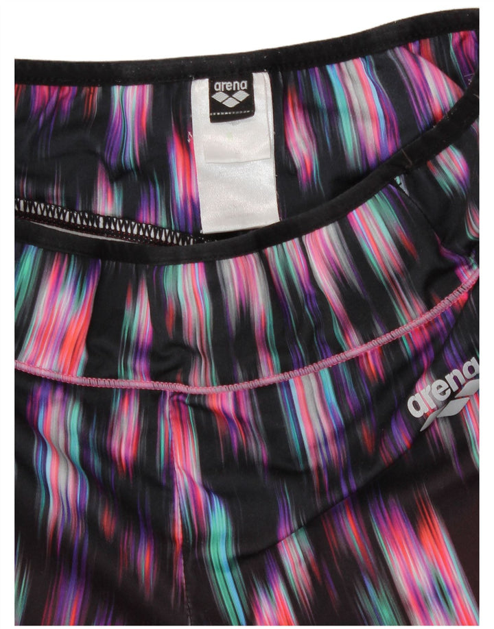 Legging Capri pentru femei cu model abstract Arena UK 10 mici multicolori