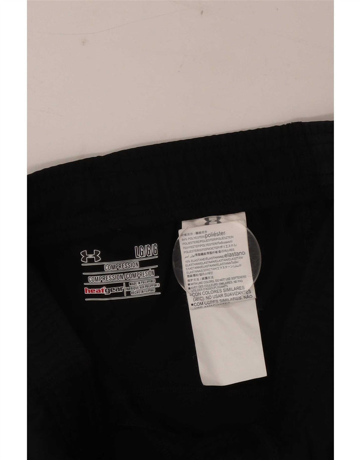 Leggings Under Armour pentru femei Heat Gear UK 16, mare, negru, poliester