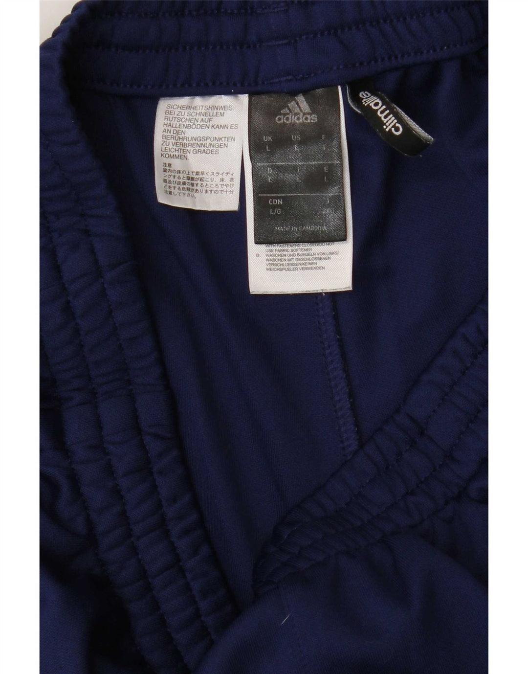 Pantaloni de trening Adidas Climalite pentru bărbați, mari, albastru, poliester