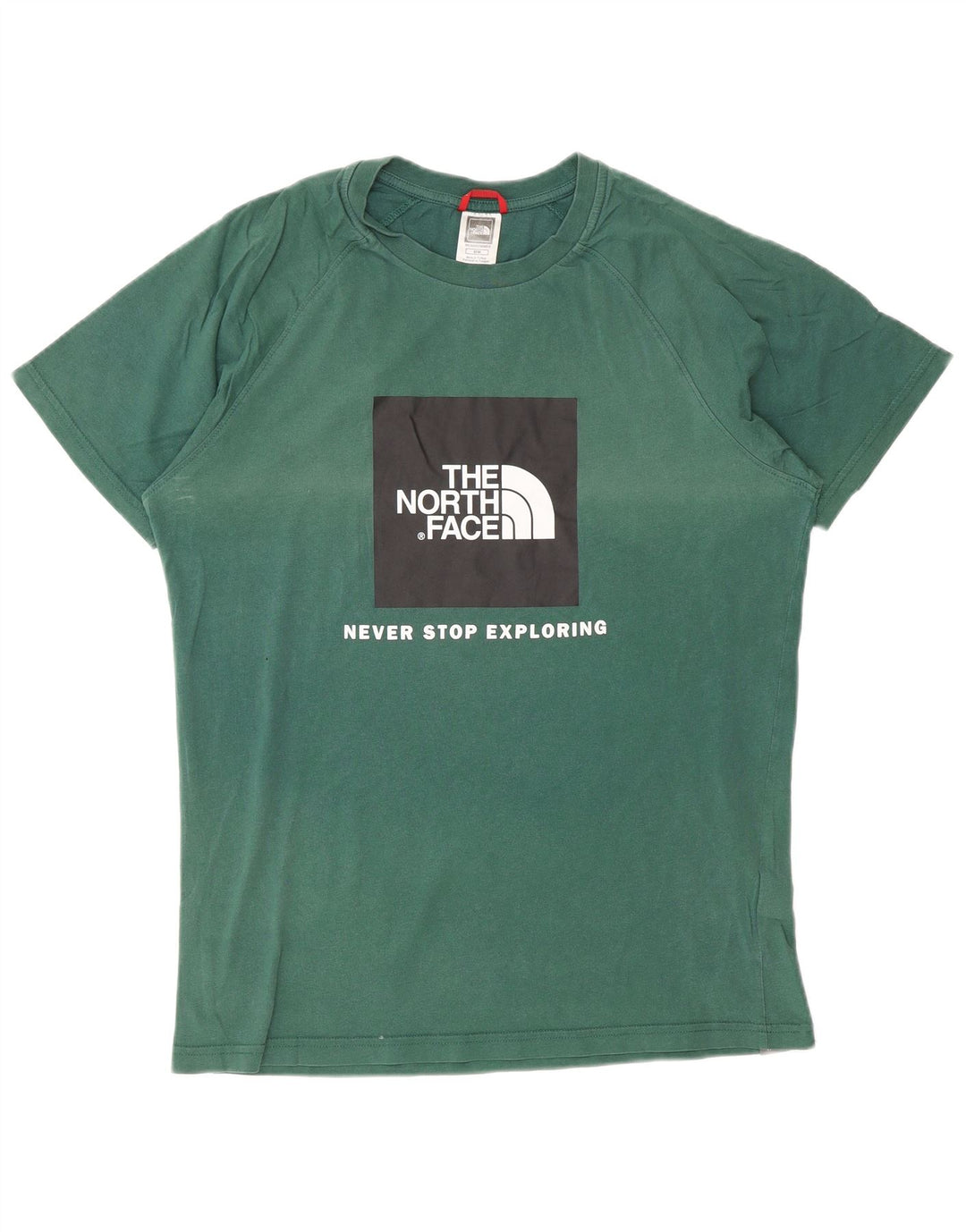 Tricou grafic pentru bărbați THE NORTH FACE Top din bumbac verde mediu