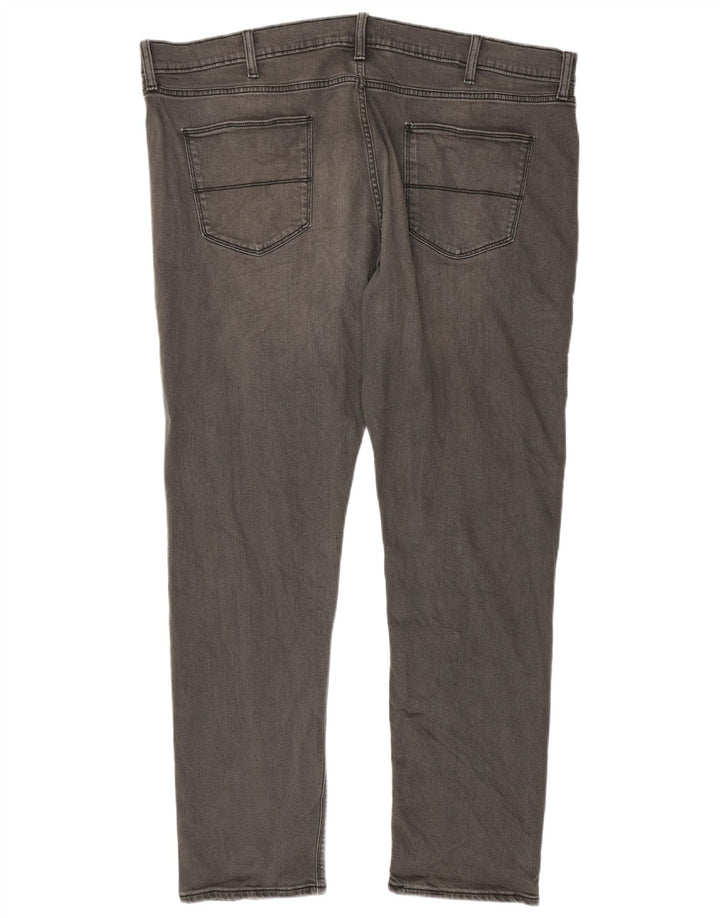 Blugi slim pentru bărbați Marks & Spencer W42 L33 bumbac gri