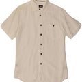 STONE ISLAND Mens Short Sleeve Shirt Small White Cotton Vintage Stone Island and Second-Hand Stone Island from Messina Hembry 