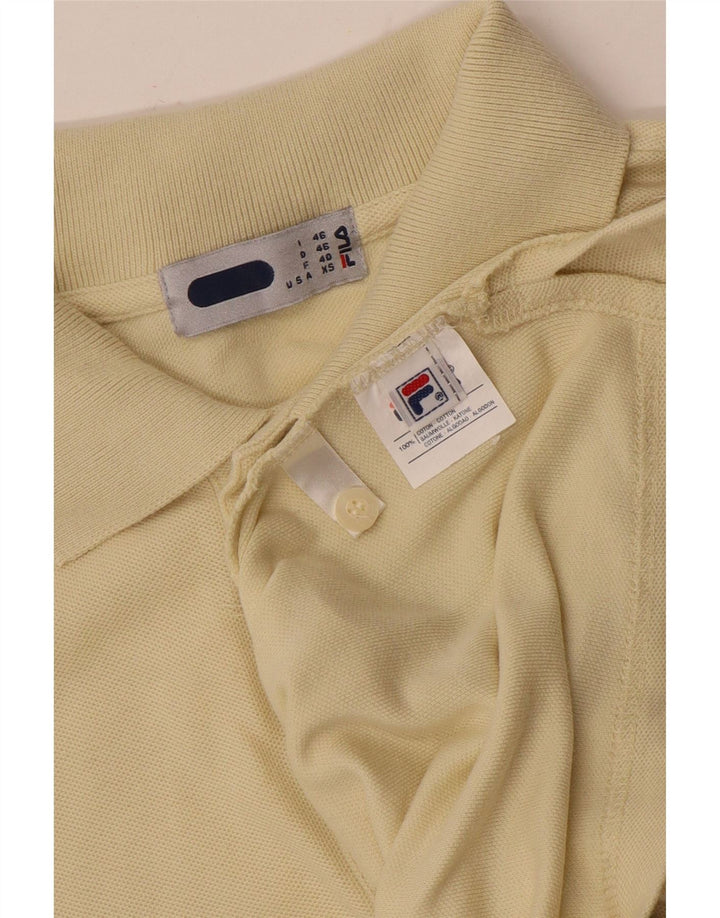 Tricou Polo Fila Bărbați IT 46 Small Beige Bumbac