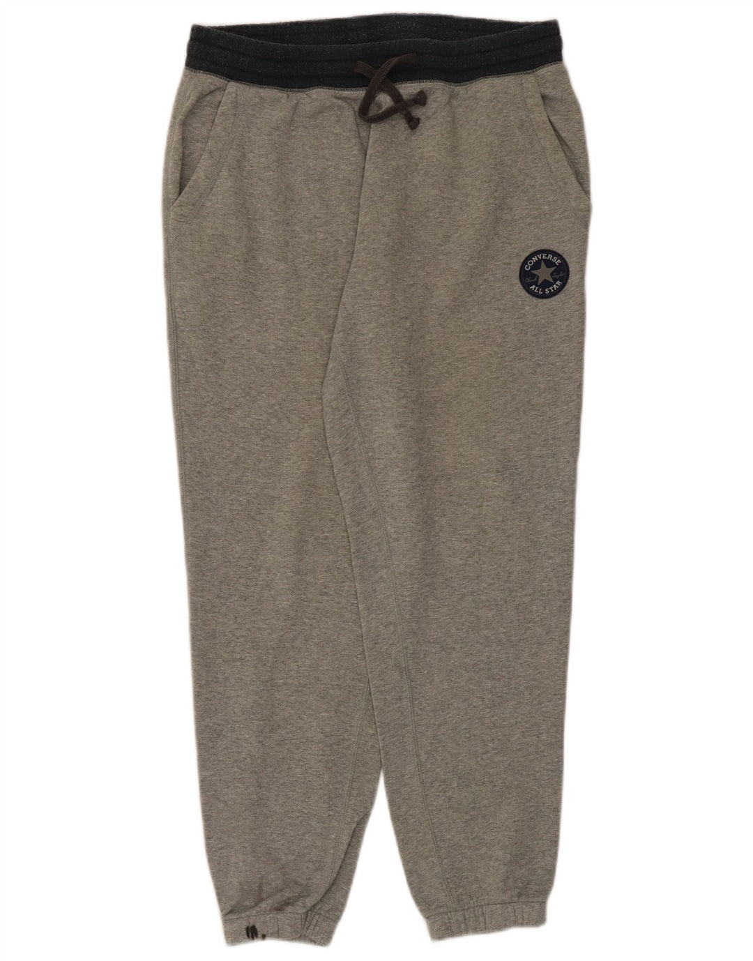 Pantaloni de trening Converse pentru bărbați Joggeri mari, gri bumbac