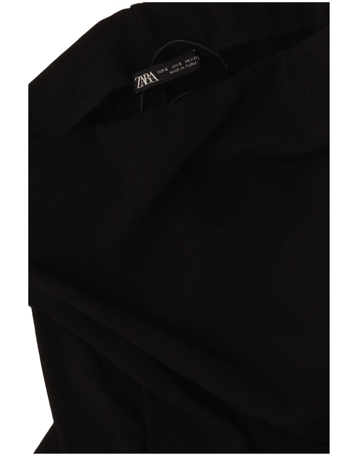 Fusta Midi Femei Zara Mic W26 Negru