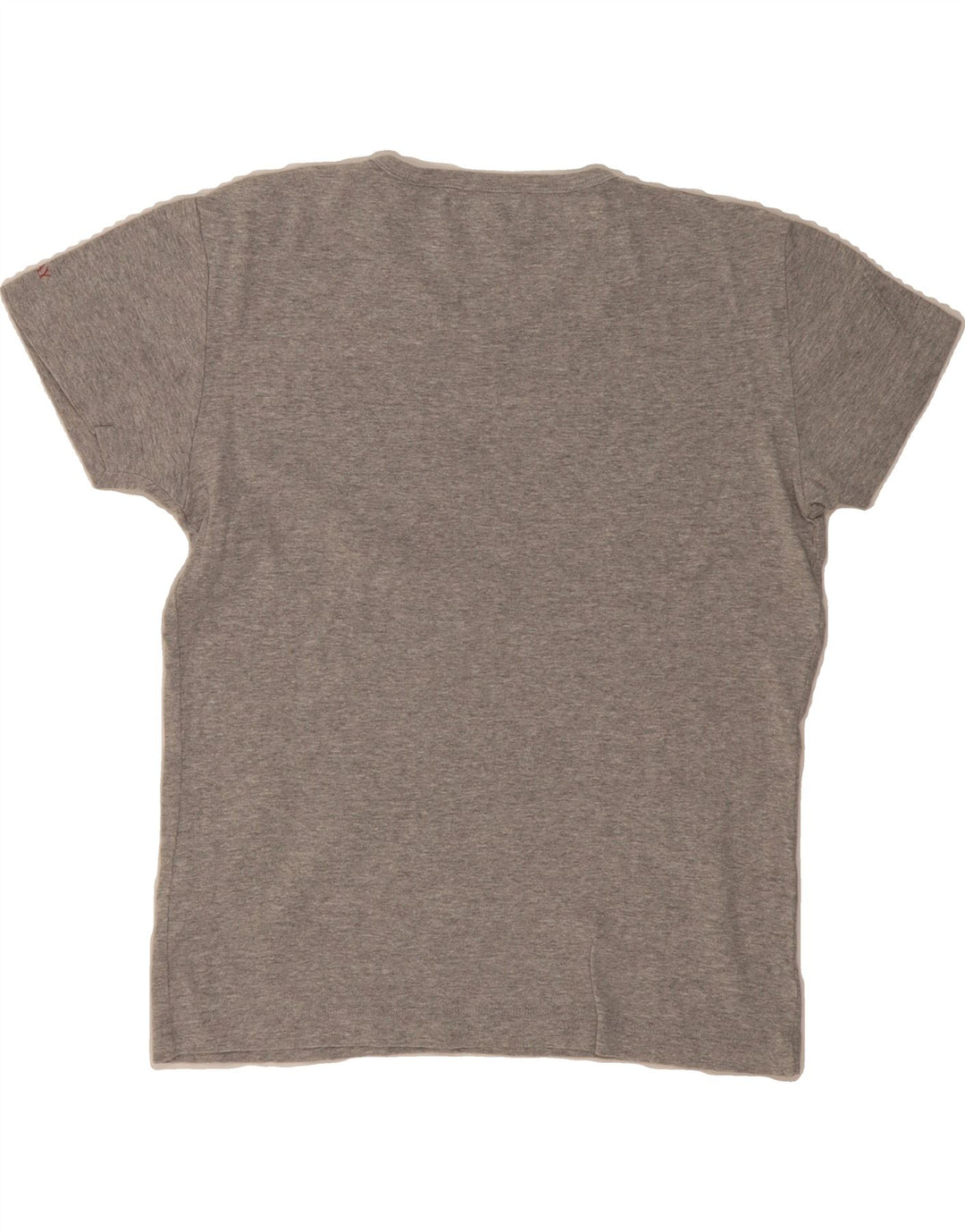 REPLAY Womens T-Shirt Top UK 14 Medium Grey Cotton Vintage Replay and Second-Hand Replay from Messina Hembry 
