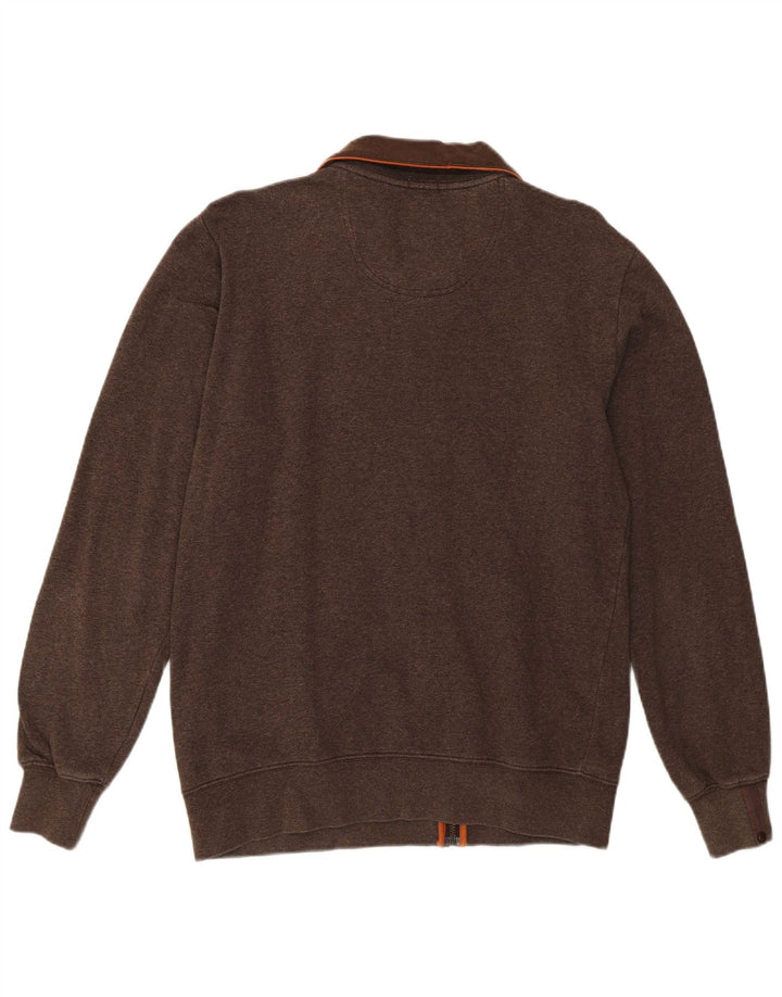 Jachetă de top pentru trening Rochester Graphic pentru femei Champion UK 16 Maro mare