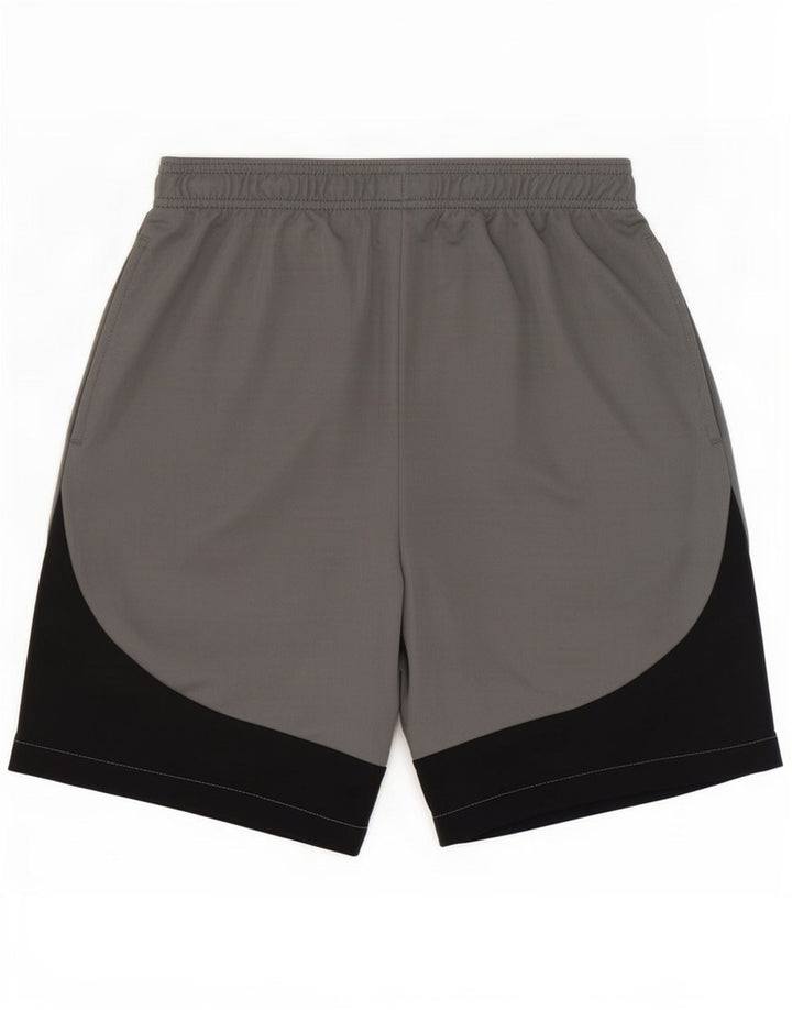 Pantaloni scurți sport subțiri Nike Dri Fit pentru bărbați, gri, poliester color bloc