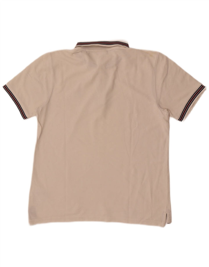 Tricou Polo Fila Barbati Mare Bumbac Alb
