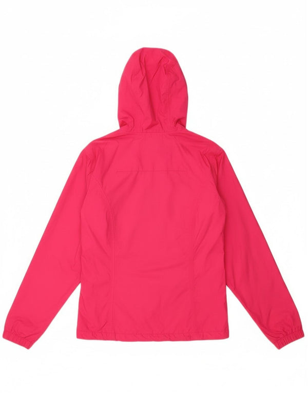 Jachetă de ploaie The North Face Hyvent pentru femei cu glugă supradimensionată UK 10 Small Pink