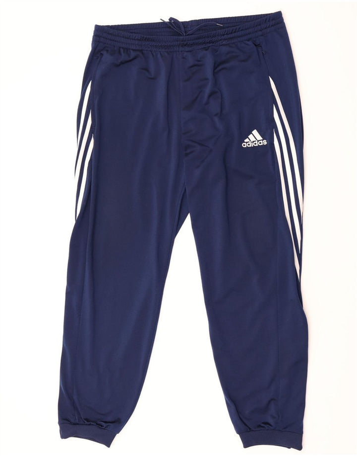 Pantaloni de trening pentru bărbați Adidas Pantaloni de jogging XL Bleumarin Poliester