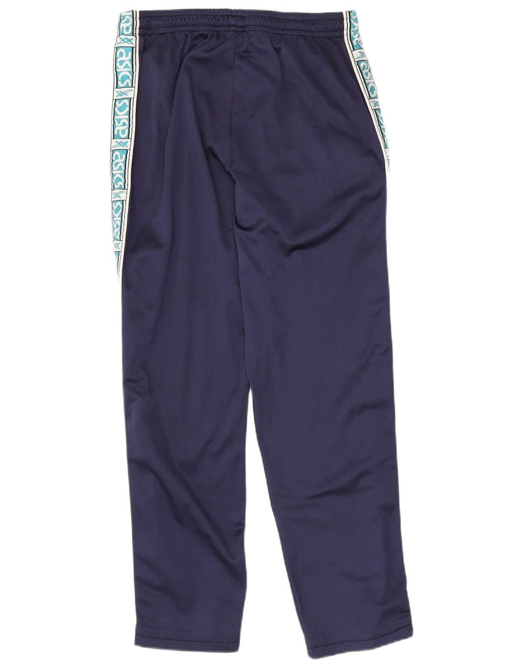 Pantaloni de trening grafic Asics pentru bărbați, medii bleumarin, color block