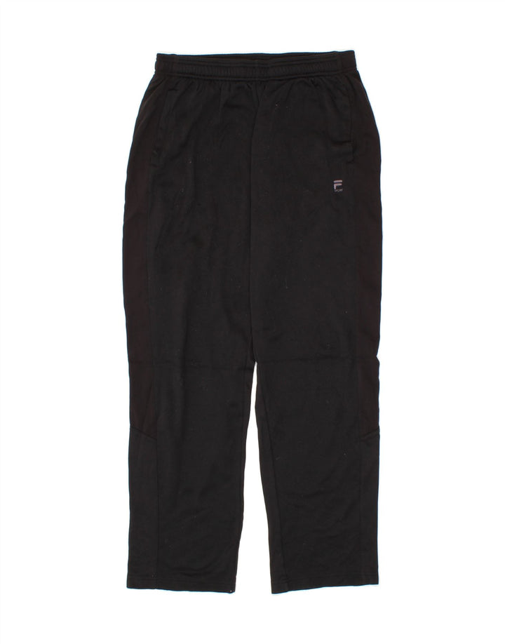 FILA Mens Tracksuit Trousers Medium  Black Polyester Vintage Fila and Second-Hand Fila from Messina Hembry 