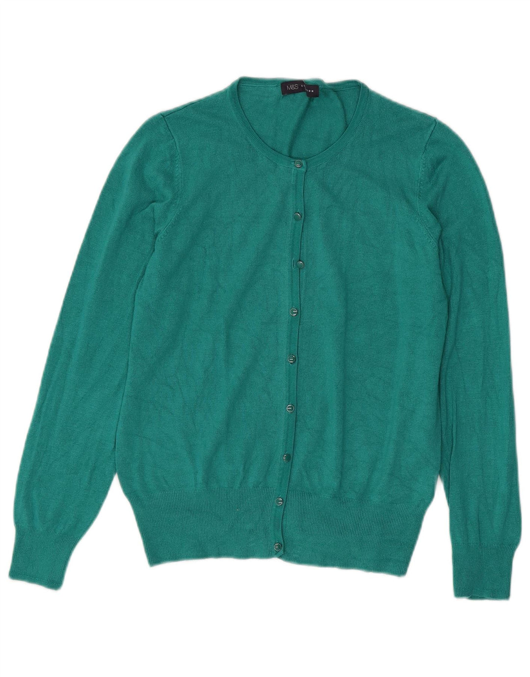 Pulover cardigan pentru femei Marks & Spencer UK 12 Medium Green Viscose