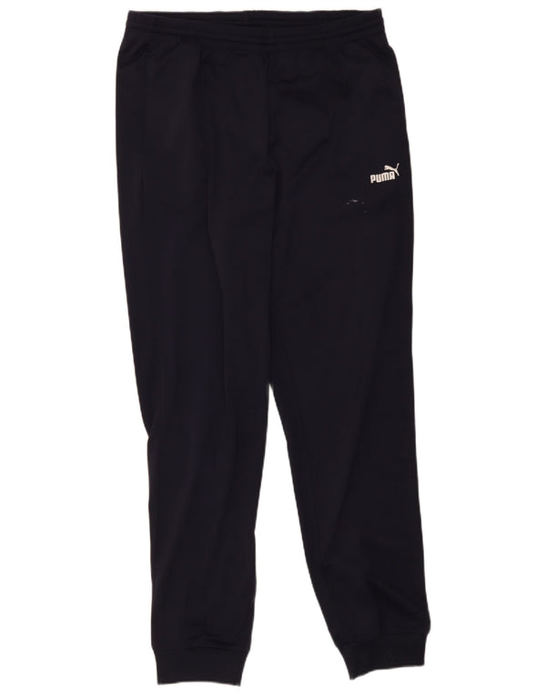Pantaloni de trening pentru bărbați Puma Pantaloni de jogging mari poliester bleumarin