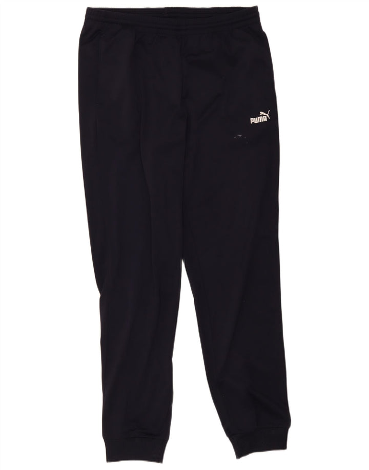 Pantaloni de trening pentru bărbați Puma Pantaloni de jogging mari poliester bleumarin