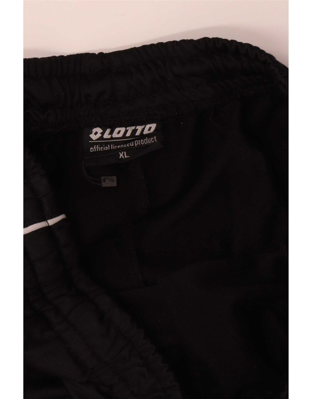 Pantaloni de trening pentru bărbați Lotto Pantaloni de jogging XL Poliester negru