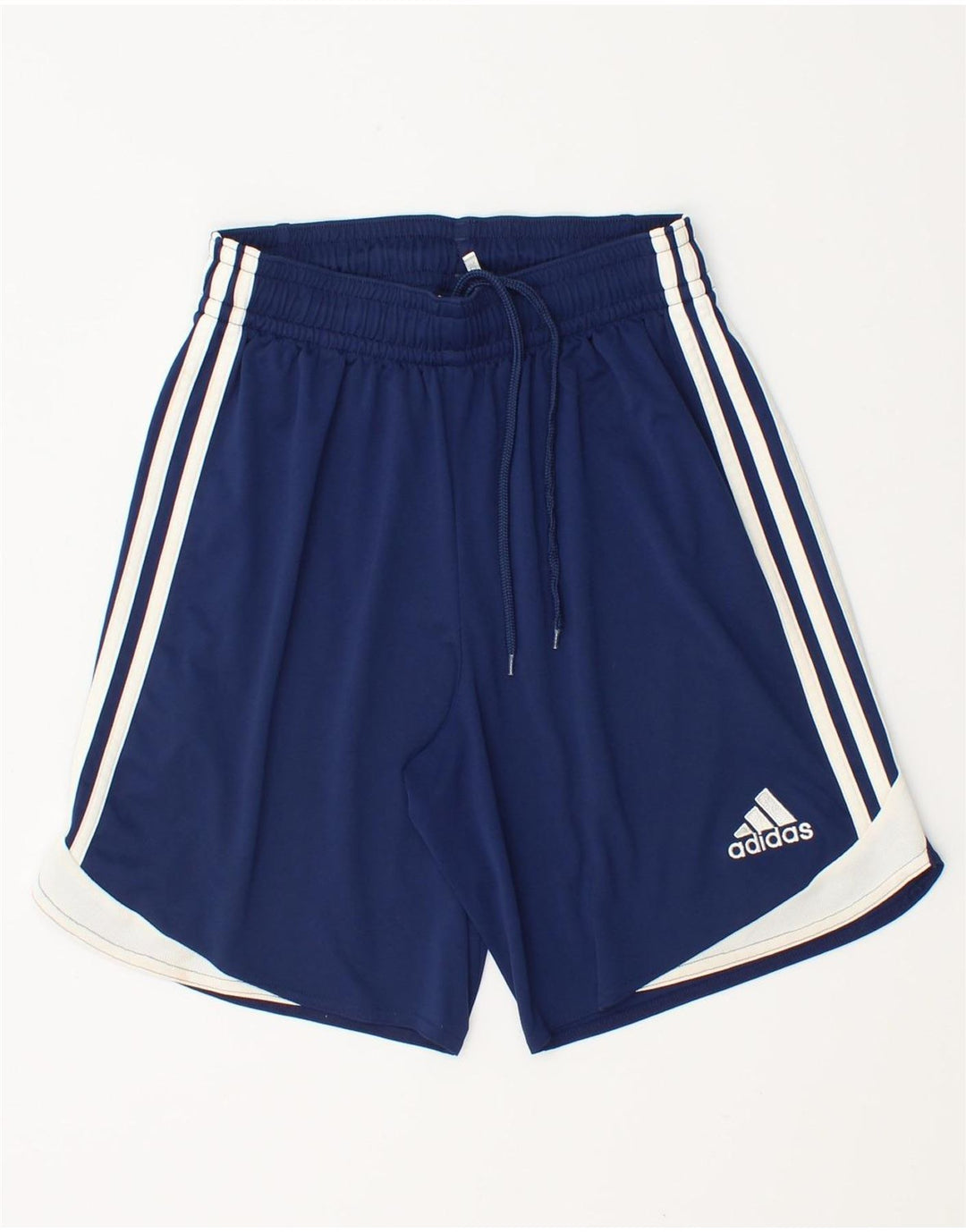 Pantaloni scurți sport pentru bărbați Adidas Climacool, mici, bleumarin, poliester color bloc