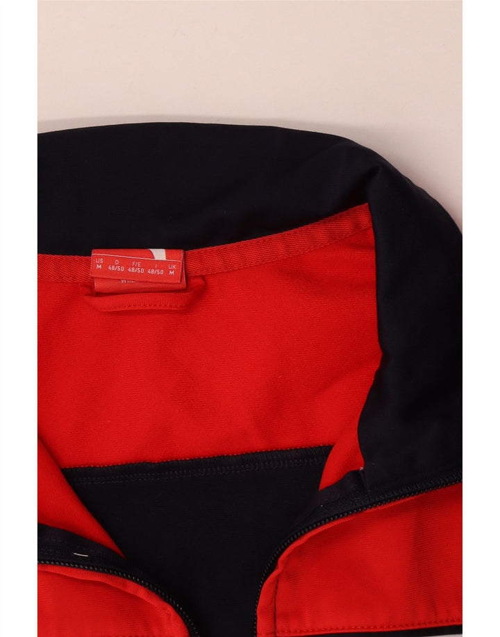 Jachetă de trening Puma pentru bărbați, poliester color bloc, albastru marin mediu