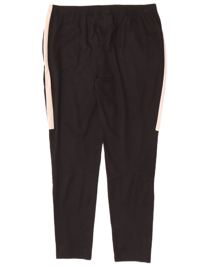 Pantaloni de trening Nike Dri Fit pentru bărbați, negru mediu, poliester bloc de culoare