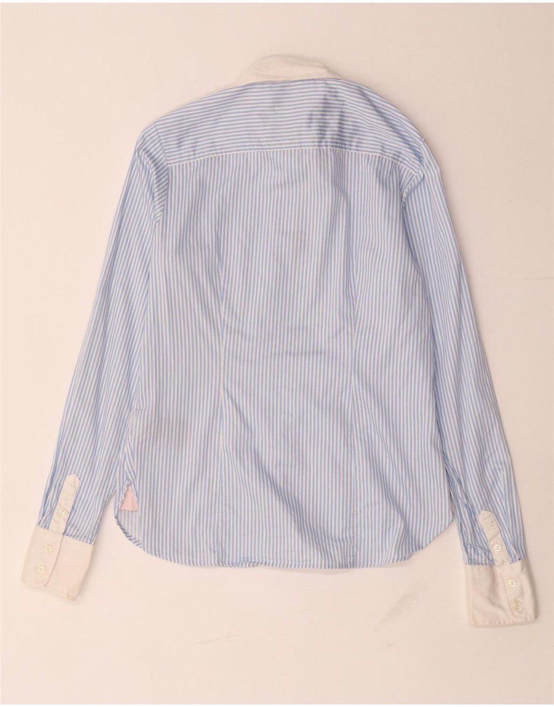 Cămașă Tommy Hilfiger pentru femei US 6 Medium Blue Pinstripe Bumbac