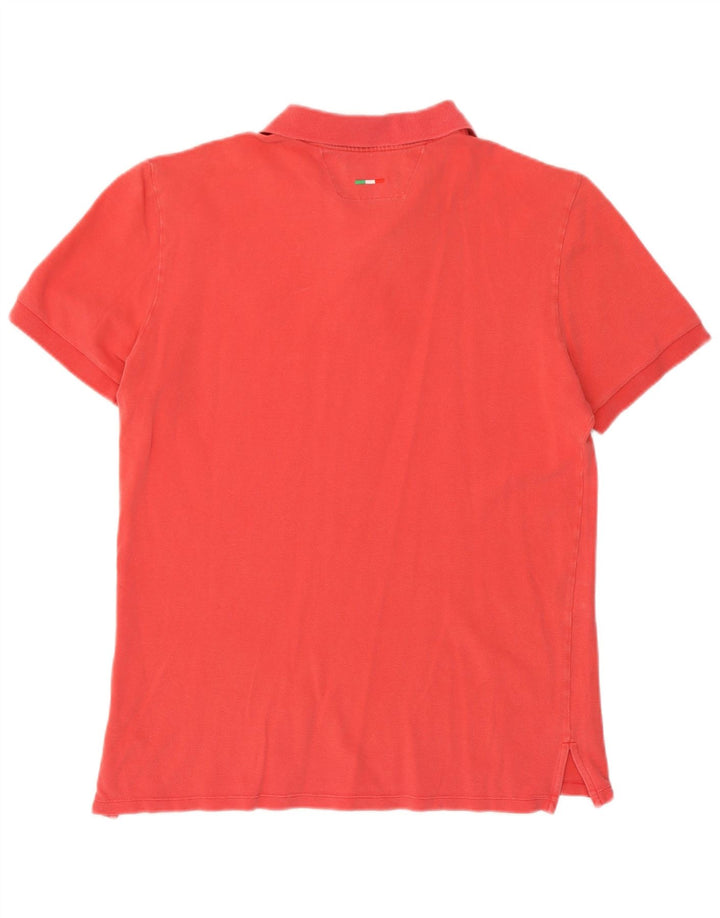 Tricou polo pentru bărbați Jeckerson, bumbac roz mediu