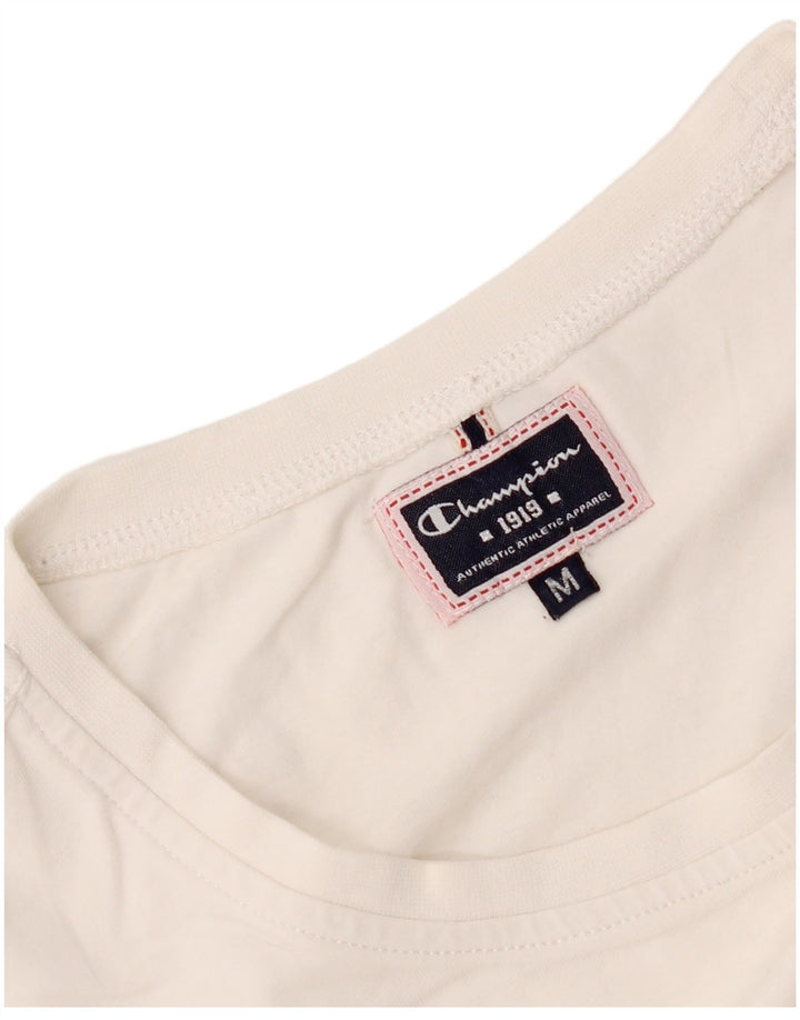 Tricou grafic Champion pentru femei Top UK 12 Medium White