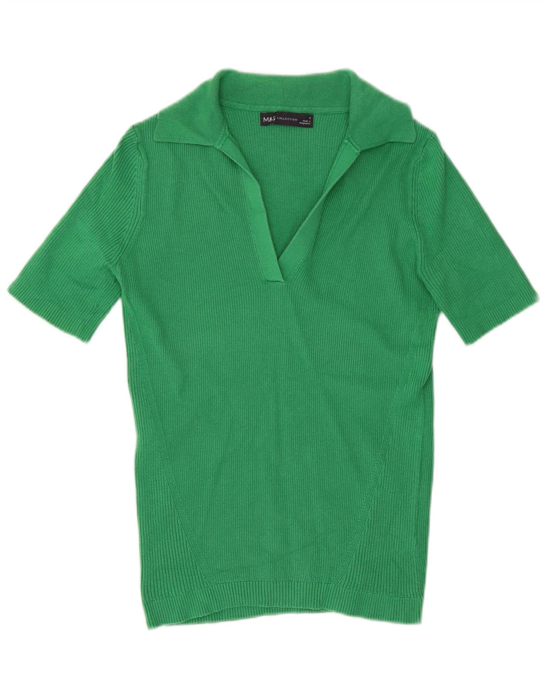 Tricou polo pentru femei Marks & Spencer UK 8 Small Green