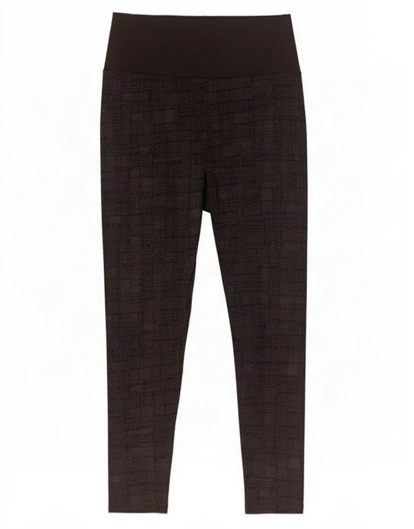Leggings pentru femei Marks & Spencer UK 10 Small Negru Geometric Viscose