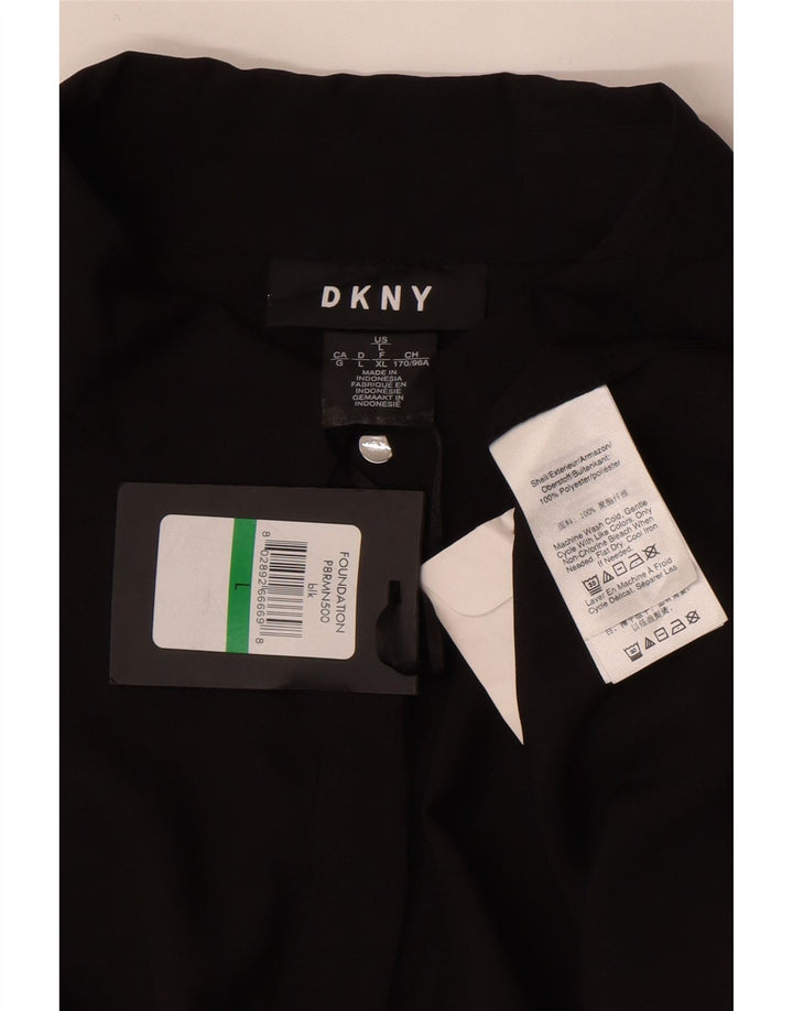 Bluză cămașă pentru femei Dkny UK 16 Poliester negru mare
