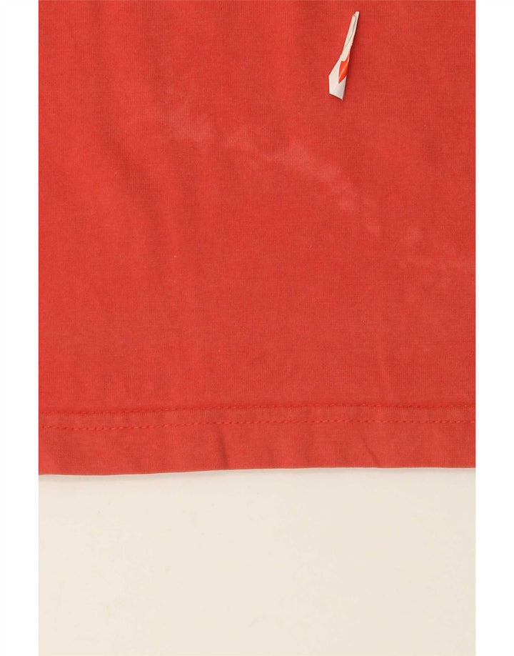 Tricou pentru bărbați Fat Face Top 2XL bumbac portocaliu