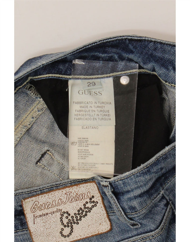 Blugi Guess Bootcut pentru femei W29 L34 Bumbac albastru