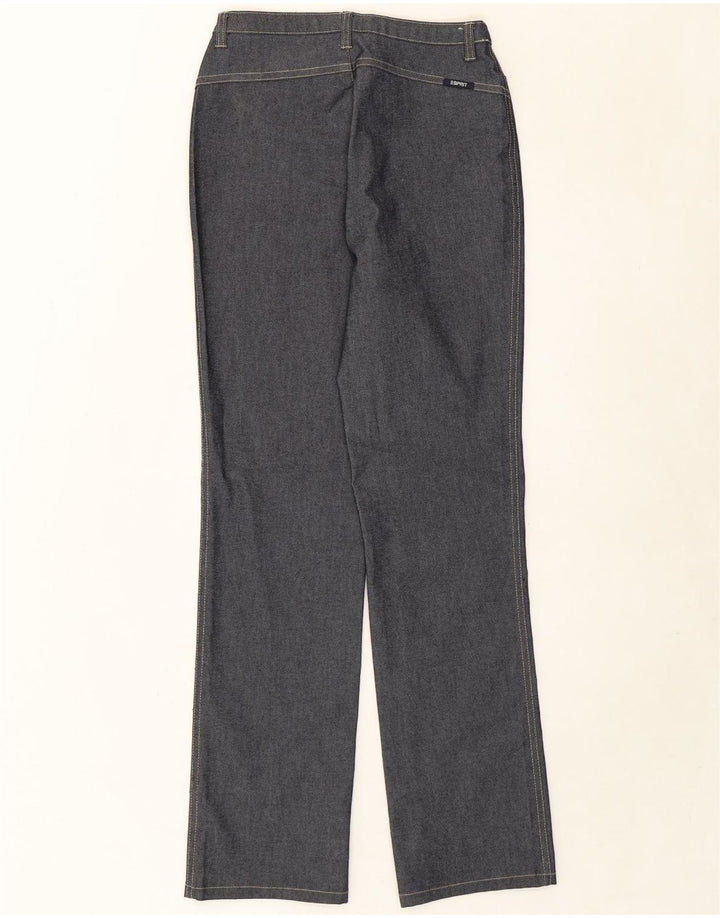 ESPRIT Womens Straight Jeans UK 8 Small W26 L31  Grey Cotton Vintage Esprit and Second-Hand Esprit from Messina Hembry 