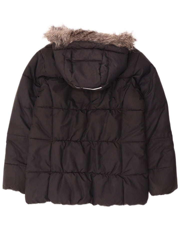 Jachetă căptușită cu glugă Columbia pentru femei UK 18 XL poliester negru
