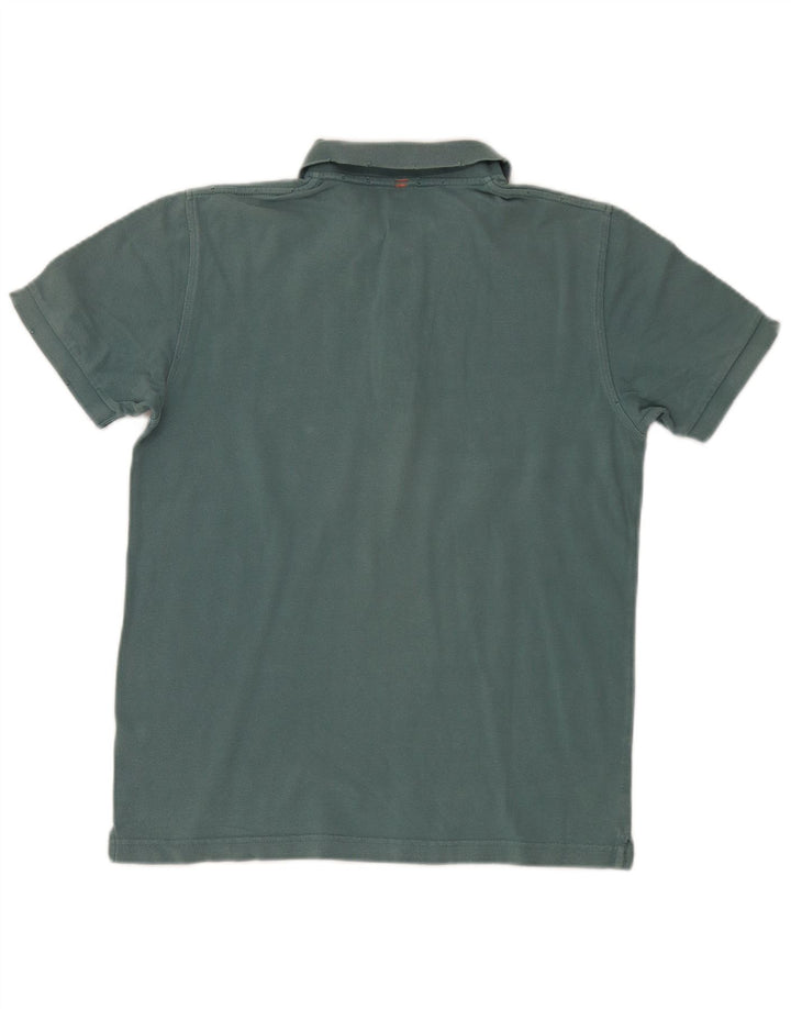 Tricou polo pentru bărbați Sun68, bumbac verde mediu