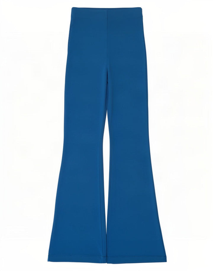 Pantaloni de trening Zara pentru femei Flare UK 8 Small Blue