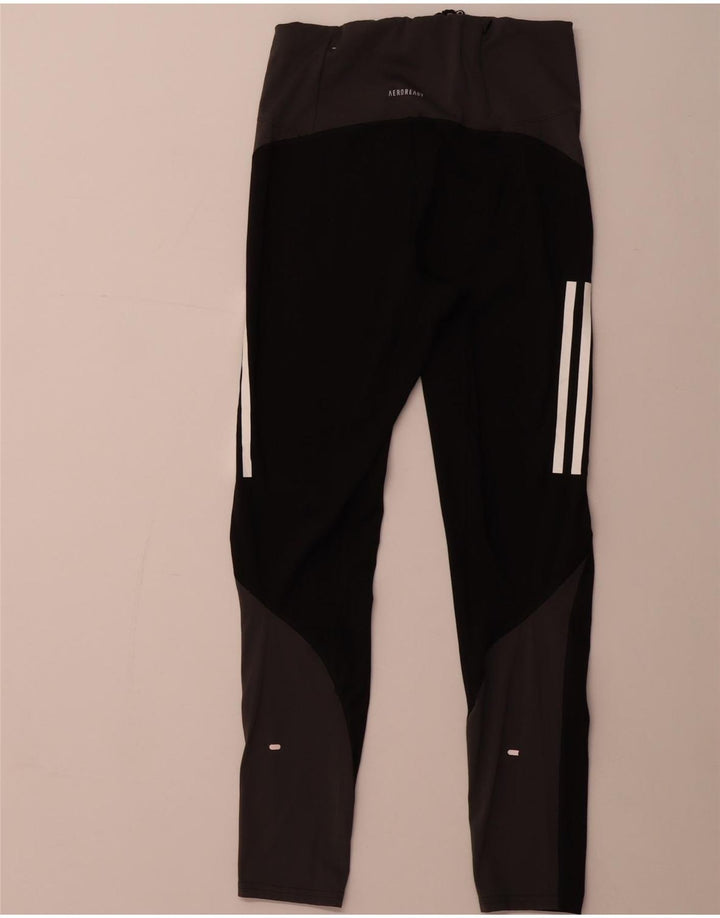 Leggings Aeroready ADIDAS pentru femei UK 8/10, negru, colorblock mic
