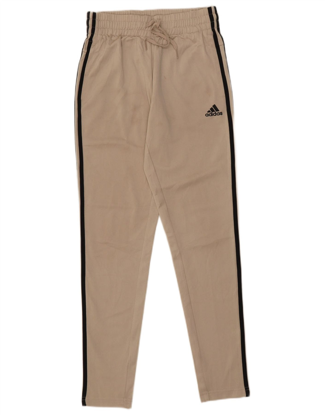 Pantaloni de trening ADIDAS pentru femei UK 4/6 XS poliester bej