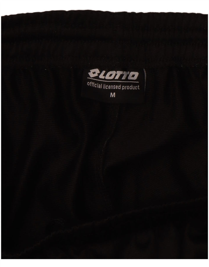 Pantaloni de trening pentru bărbați Lotto Joggeri Poliester mediu negru