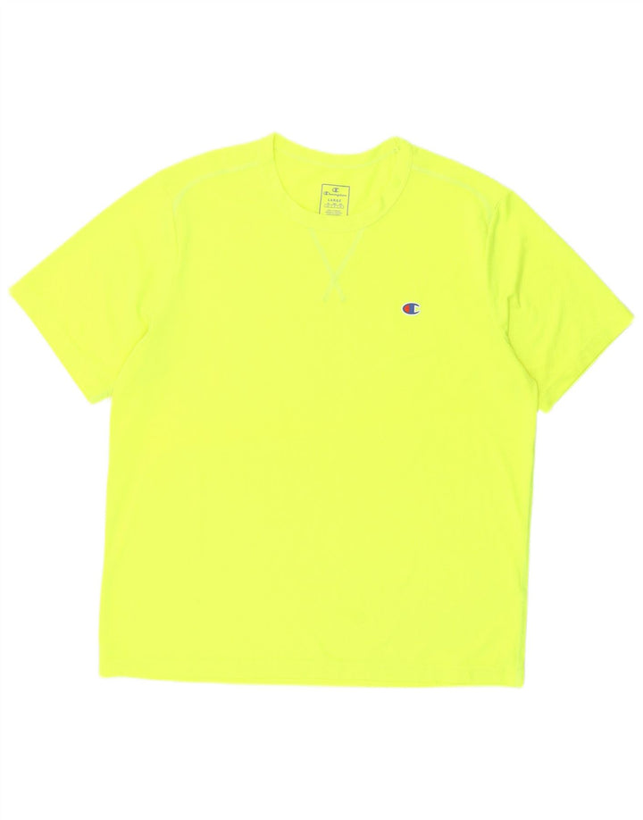 Tricou pentru bărbați Champion Top mare galben