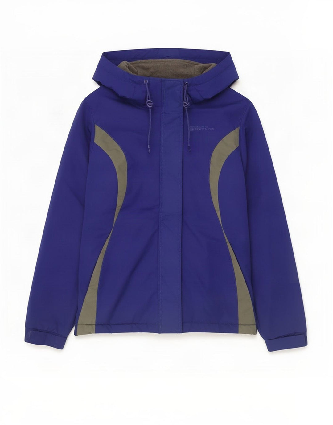 Jachetă de schi cu glugă pentru femei Mountain Warehouse UK 8 Small Blue Colorblock