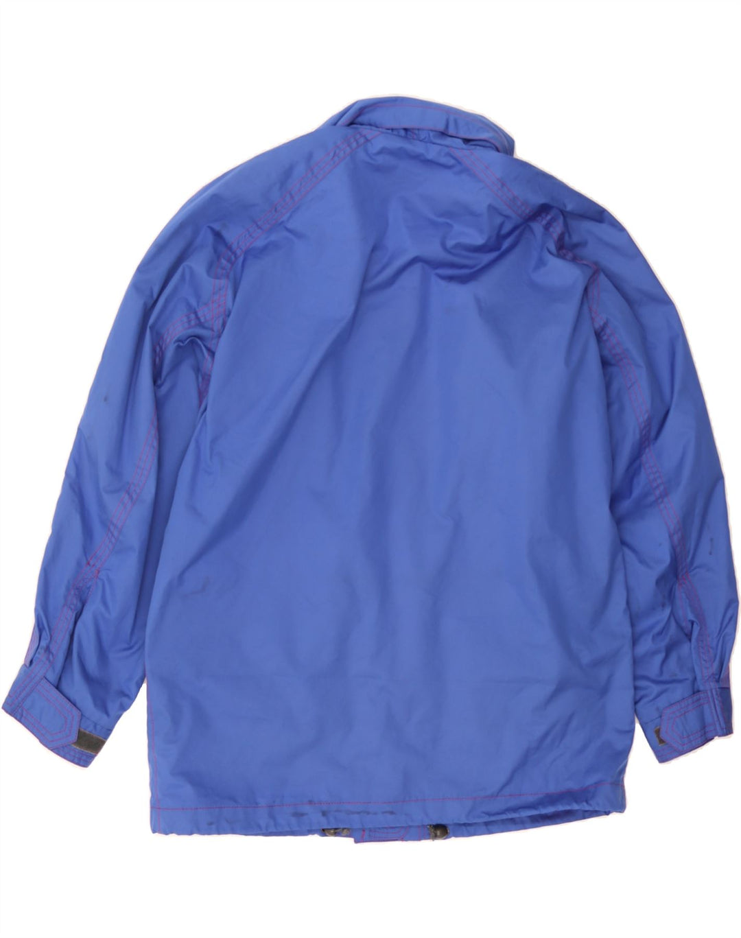 BAILO Womens Hooded Windbreaker Jacket UK 18 XL Blue Vintage Bailo and Second-Hand Bailo from Messina Hembry 