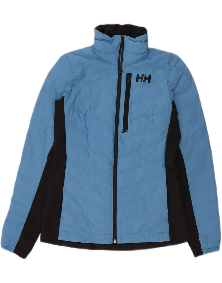 Jachetă căptușită pentru femei Helly Hansen UK 10, albastru, poliester color bloc