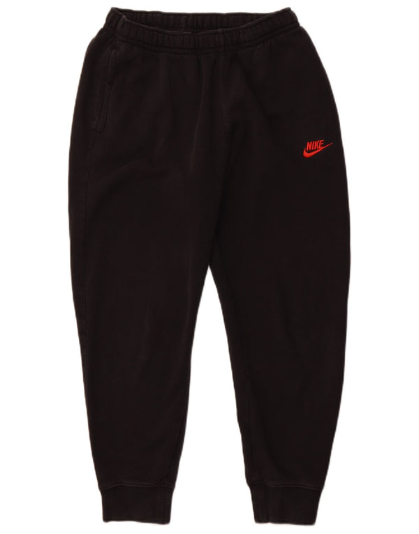 Pantaloni de trening pentru bărbați NIKE Pantaloni de jogging mici, negru, bumbac